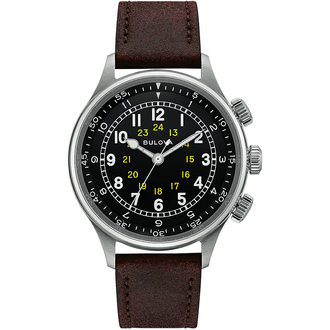Orologi: Orologio Uomo Bulova Military Vintage 96A245