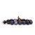 Bracciale Tamashii Agata Blu Scuro Striata BHS900-216